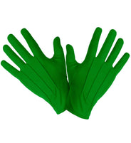 Grüne Handschuhe