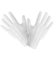Weiße Handschuhe
