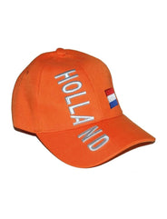 Orangefarbene Kappe