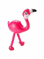 Aufblasbarer Flamingo