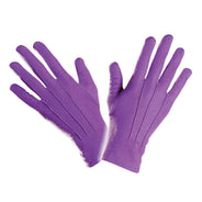 Lila Handschuhe