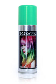 Grünes Haarspray