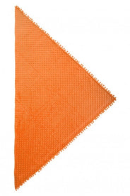 Orangefarbener Schal