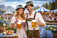 Tiroler Oktoberfest-Kleidung