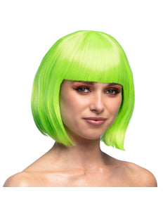 Boland Boblijn pruik Cabaret limoen lime groen