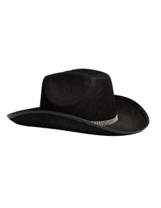 Boland Cowboy hoed Daisy zwart