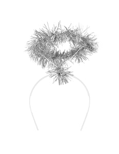 Boland Diadeem Halo tinsel zilver