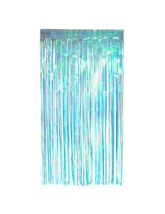 Boland Foliegordijn Iriserend lichtblauw