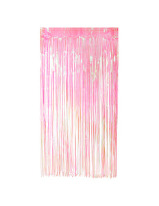 Boland Foliegordijn Iriserend lichtroze