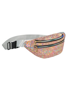 Boland Heuptasje Holografisch rosegoud