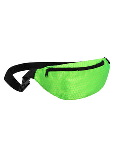 Boland Heuptasje pailletten neongroen