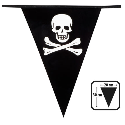Boland PE vlaggenlijn Piraten classic