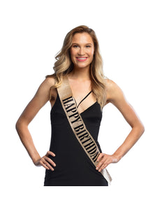 Boland Sjerp 'Happy birthday' goud