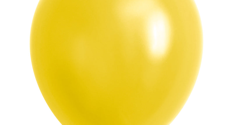 Funny Fashion Gele latex ballonnen 40st