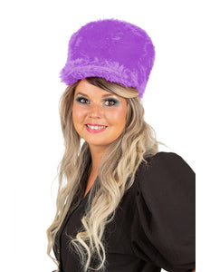 PartyXplosion Fanfarehoed pluche paars