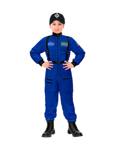 Widmann SRL Astronauten kostuum blauw