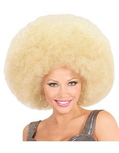 Widmann SRL Blonde oversized Afro pruik
