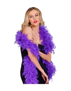 Widmann SRL Boa Esther paars 180cm