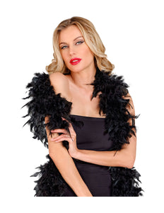 Widmann SRL Boa Esther zwart 180cm