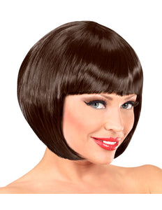 Widmann SRL Bruine boblijn pruik dame