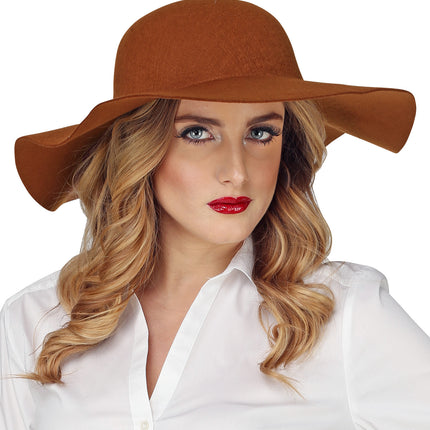 Widmann SRL Bruine dames flaphoed