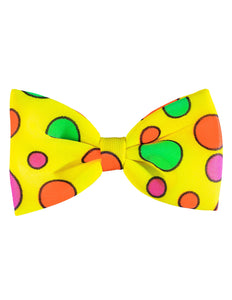 Widmann SRL Clownsstrik geel met bollen