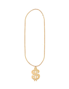 Widmann SRL Dollar ketting goud gangster