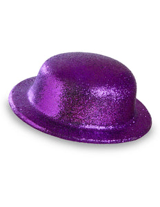 Widmann SRL Glitter bolhoed paars