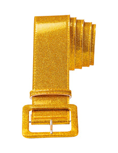 Widmann SRL Gouden glitter riem