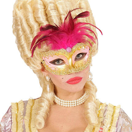 Widmann SRL Gouden Venetiaanse oogmaskertjes