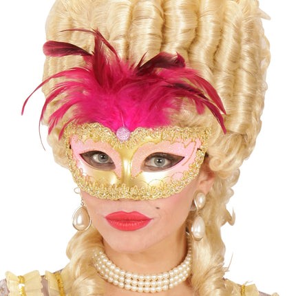 Widmann SRL Gouden Venetiaanse oogmaskertjes