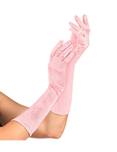 Widmann SRL Handschoenen satijn elastisch licht roze