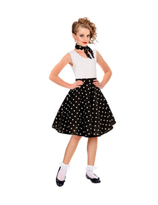 Widmann SRL Jaren 50 rok zwart wit Holly