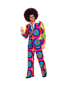 Widmann SRL Jaren 70 groovy kostuum kringen