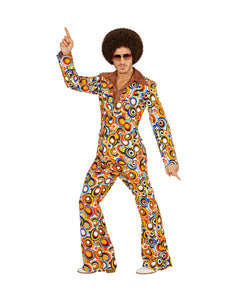 Widmann SRL Jaren 70 kostuum groovy cirkels