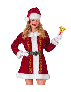 Widmann SRL Kerstvrouw jurk Claus