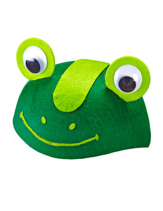 Widmann SRL Kikker hoed grote ogen