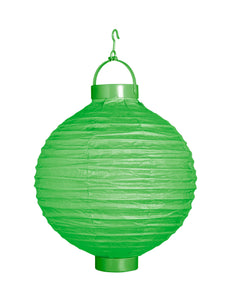 Widmann SRL Lampion Met Licht 30Cm Groen
