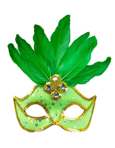 Widmann SRL Neon groen Braziliaans oogmasker