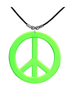 Widmann SRL Neon Hippie Ketting Rosa Groen