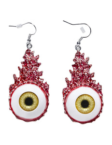 Widmann SRL Oorbellen bloedende ogen