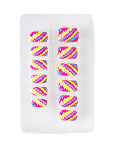 Widmann SRL Opplaknagels retro neon