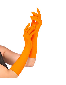 Widmann SRL Oranje handschoenen lang neon