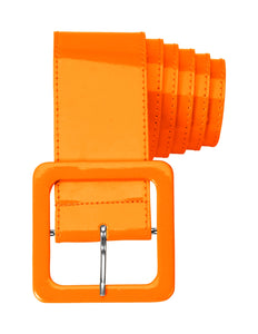 Widmann SRL Oranje neon riem in vinyl