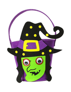 Widmann SRL Paars heksen snoeptasje halloween