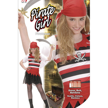 Widmann SRL Piratenpak Manon kinderen