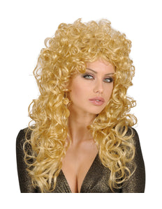 Widmann SRL pruik krulpruik beauty blond