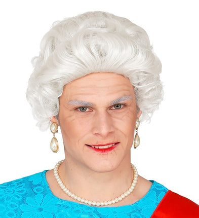 Widmann SRL Pruik Queen Elisabeth