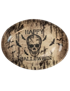 Widmann SRL Schaal happy halloween schedel 40 x 30,5 cm