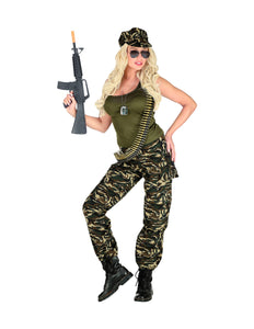 Widmann SRL Soldaten kostuum dames